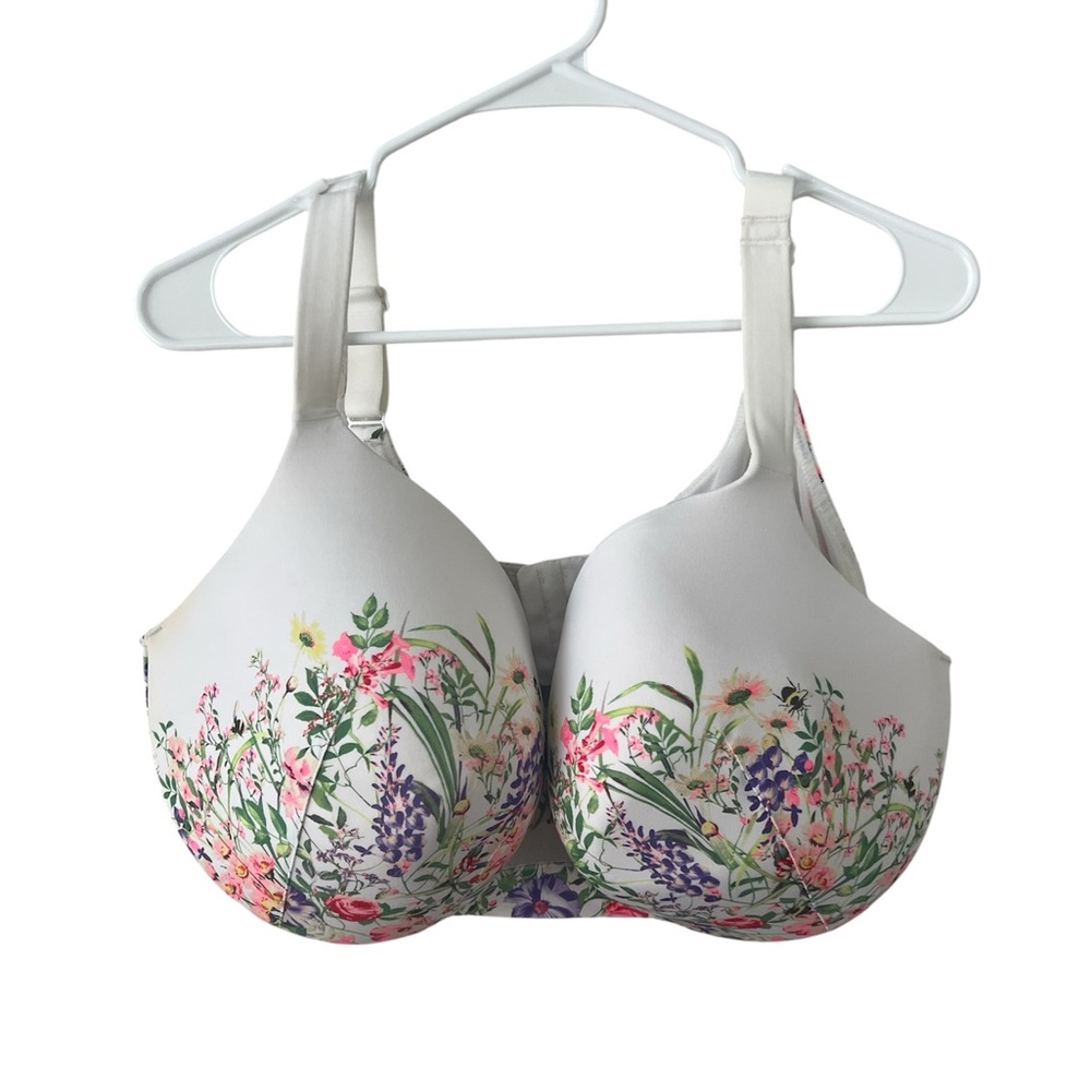 Cacique Floral Print Lightly Lined Bra